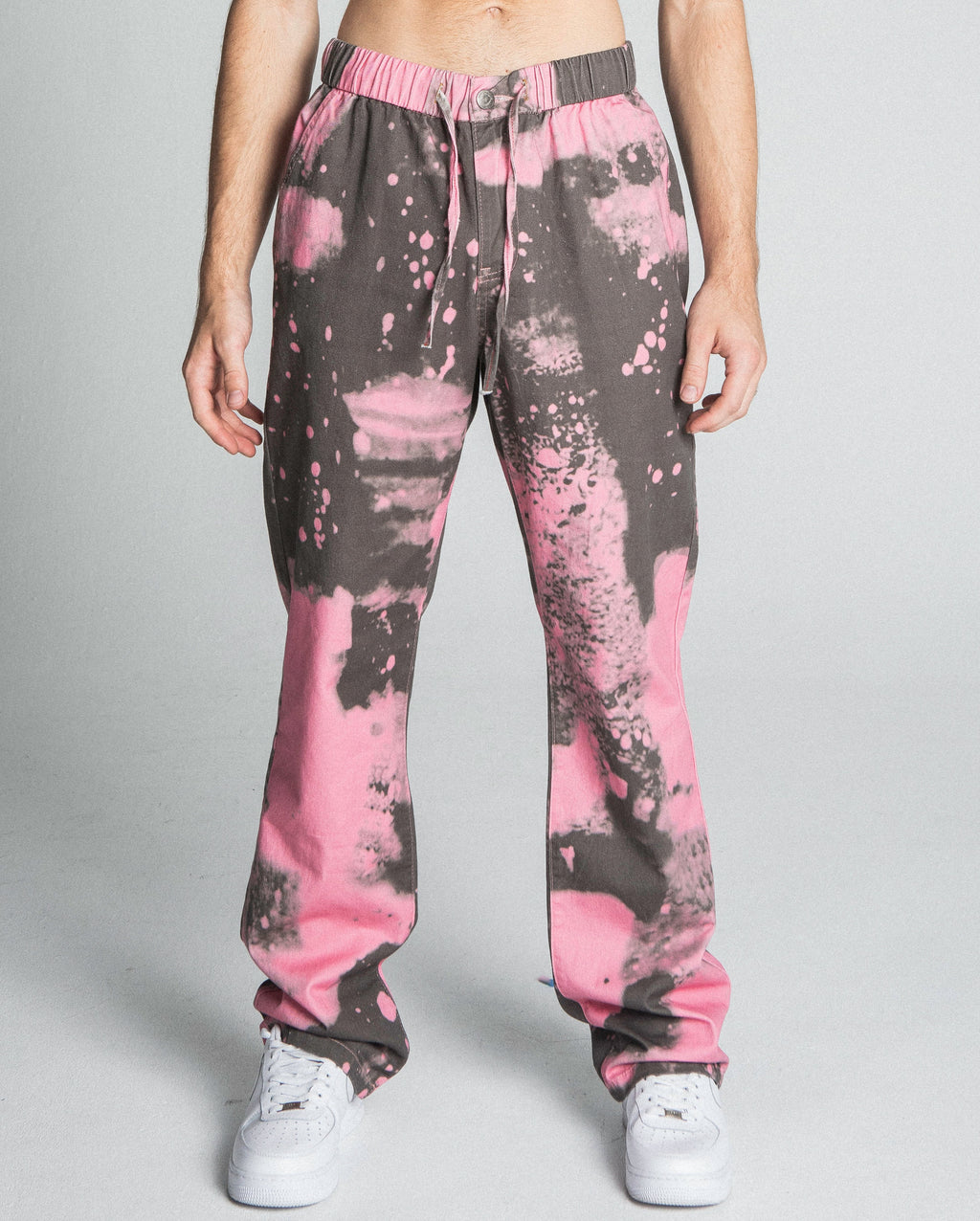 AJ04SK COLOR DYE STACKED JEANS