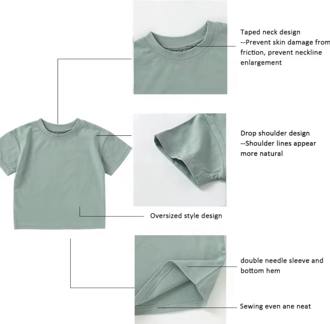 Organic Cotton Short Sleeve T-Shirt and Short Set