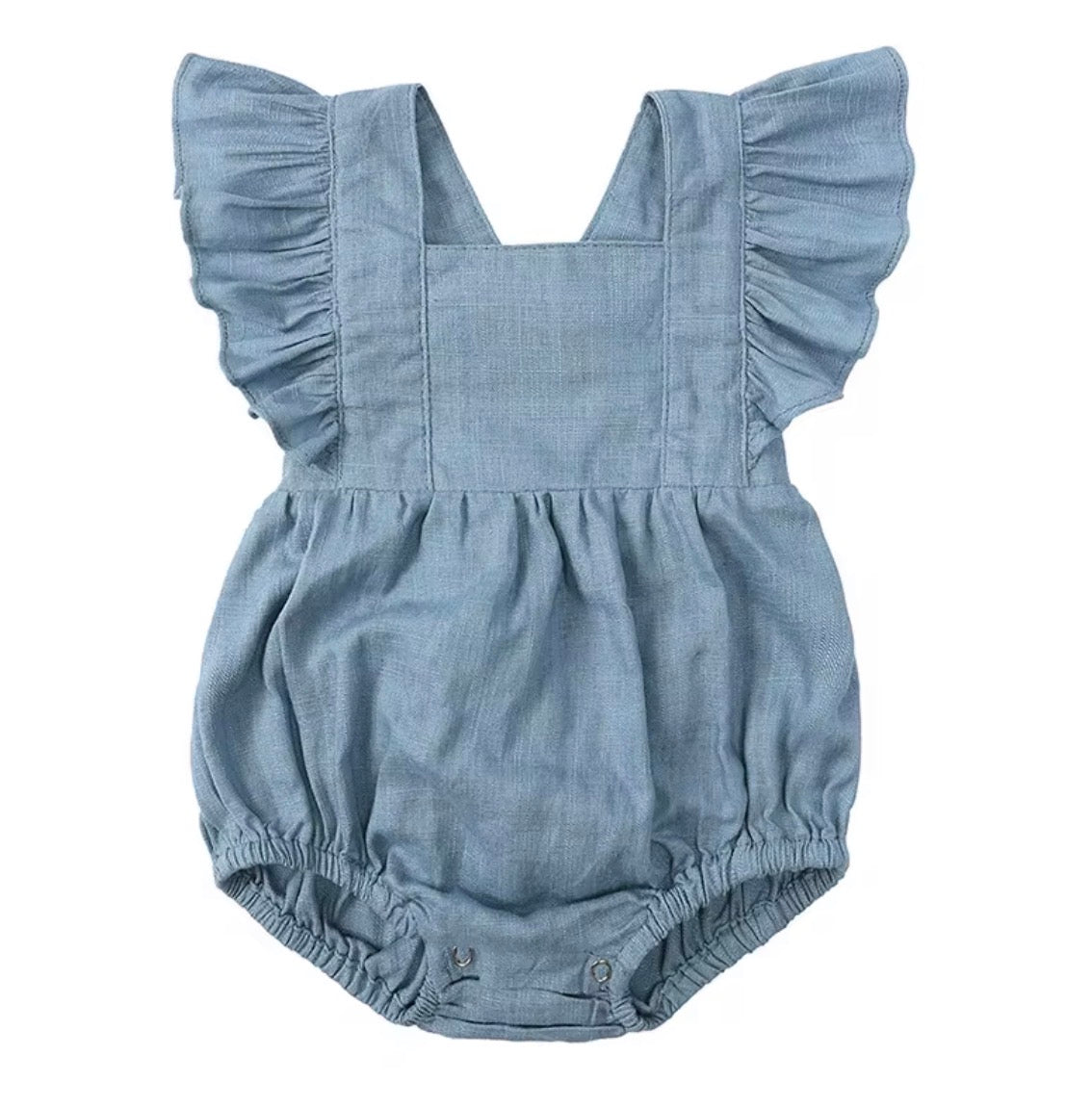 Elsa’s Romper-Blue