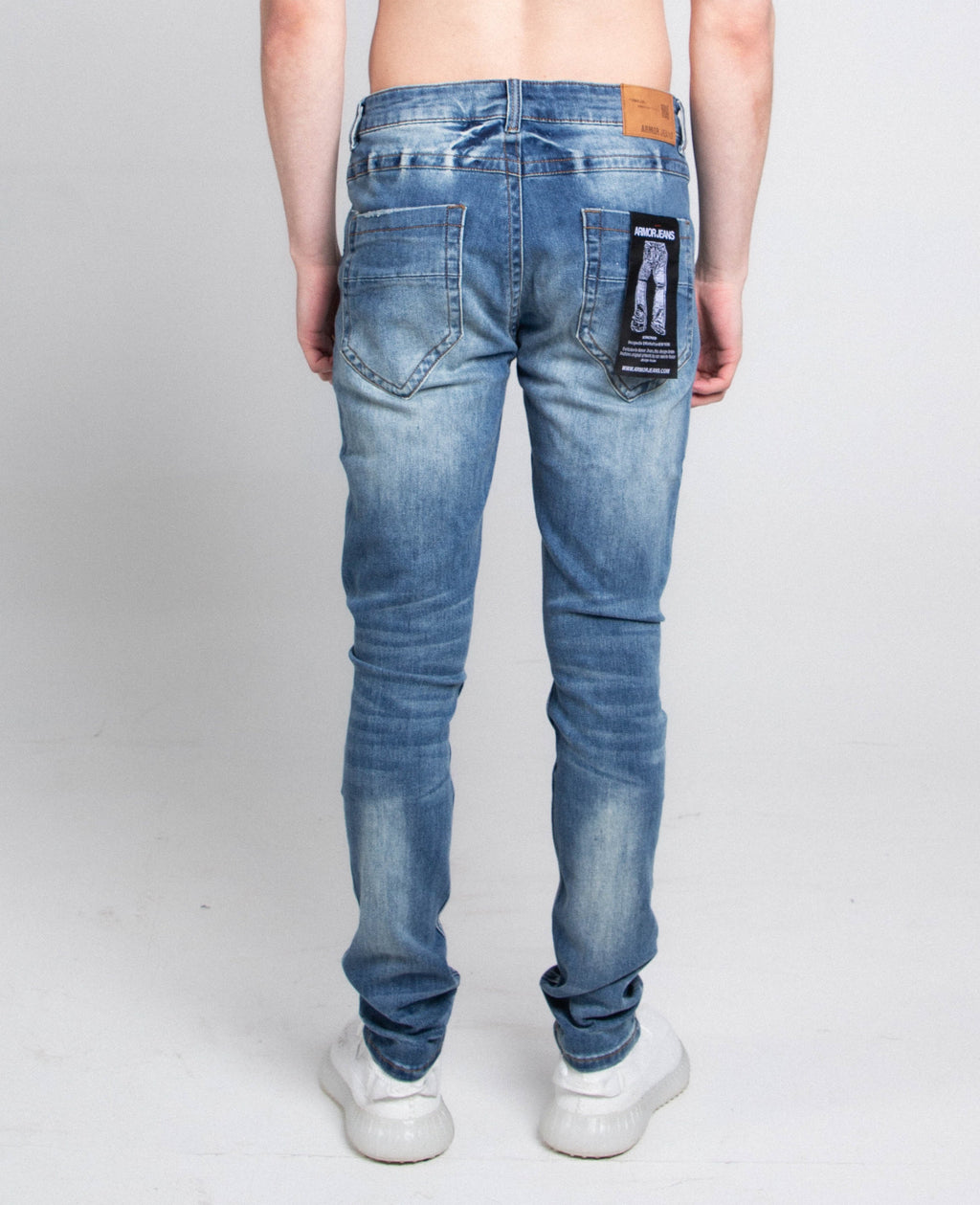 A402 SMALL RIPPED SKINNY JEANS