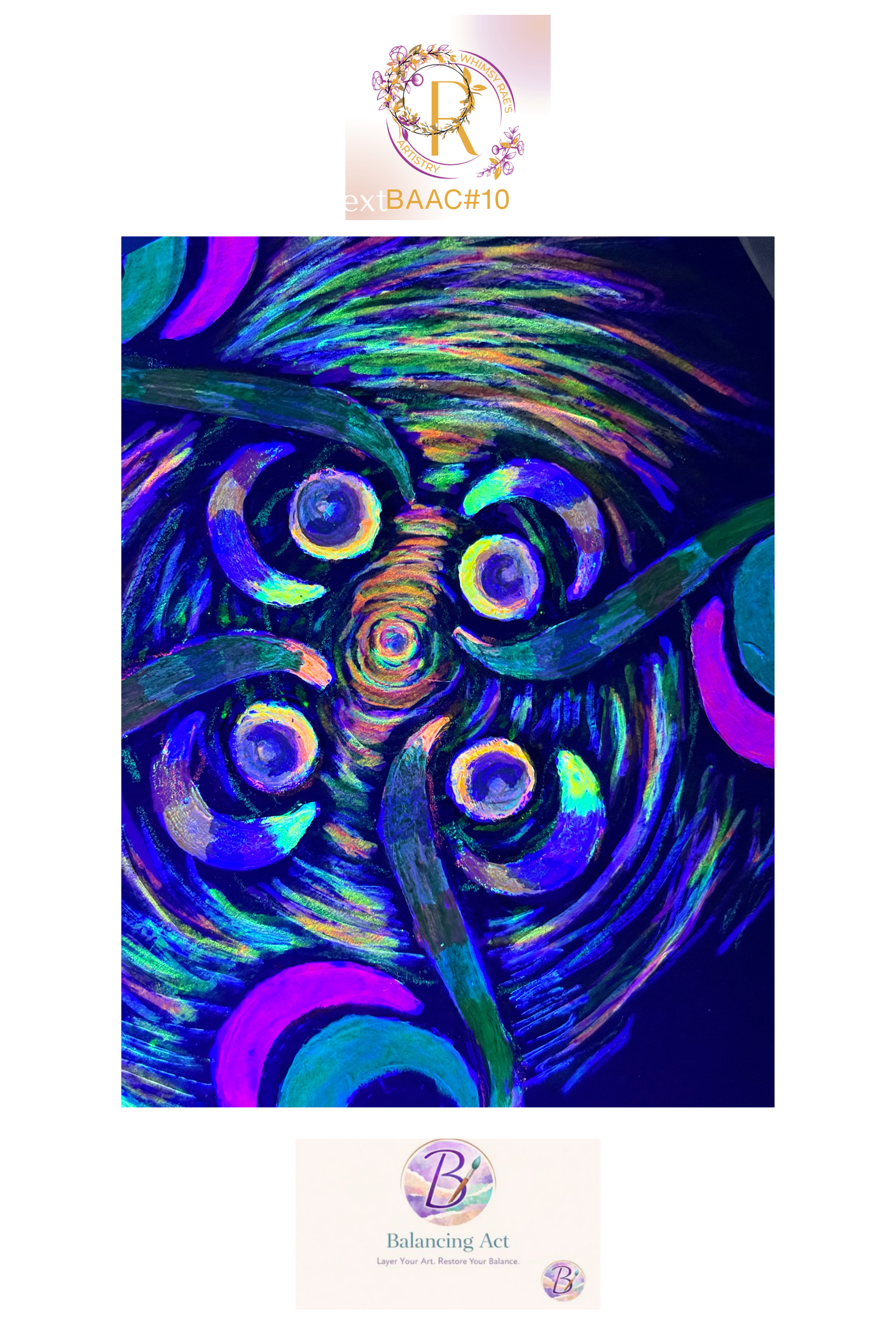 Cosmic Current Abstract  (Digital Print) (Copy)