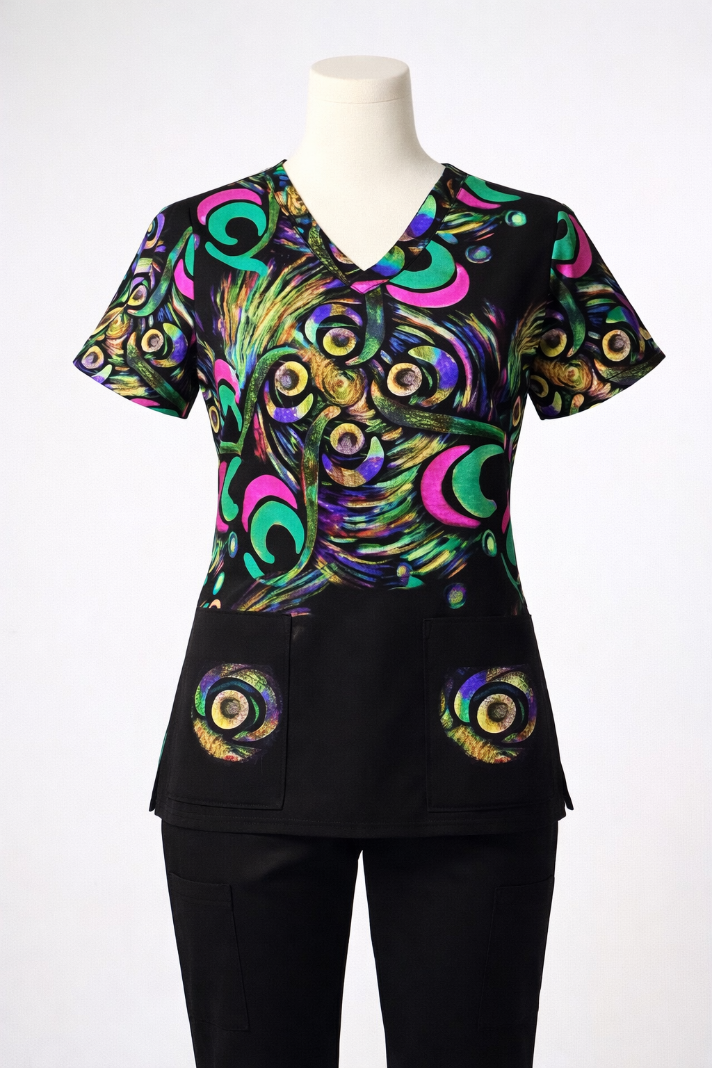 Scrubs (Cosmic Current I) Balancing Act Art Collection/Night Shift Energy Scrubs