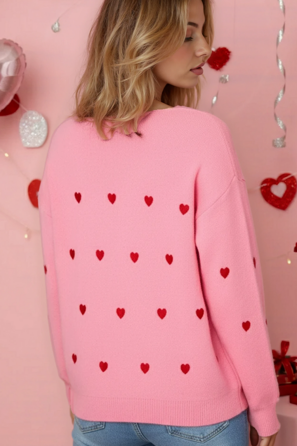 Heart sweater