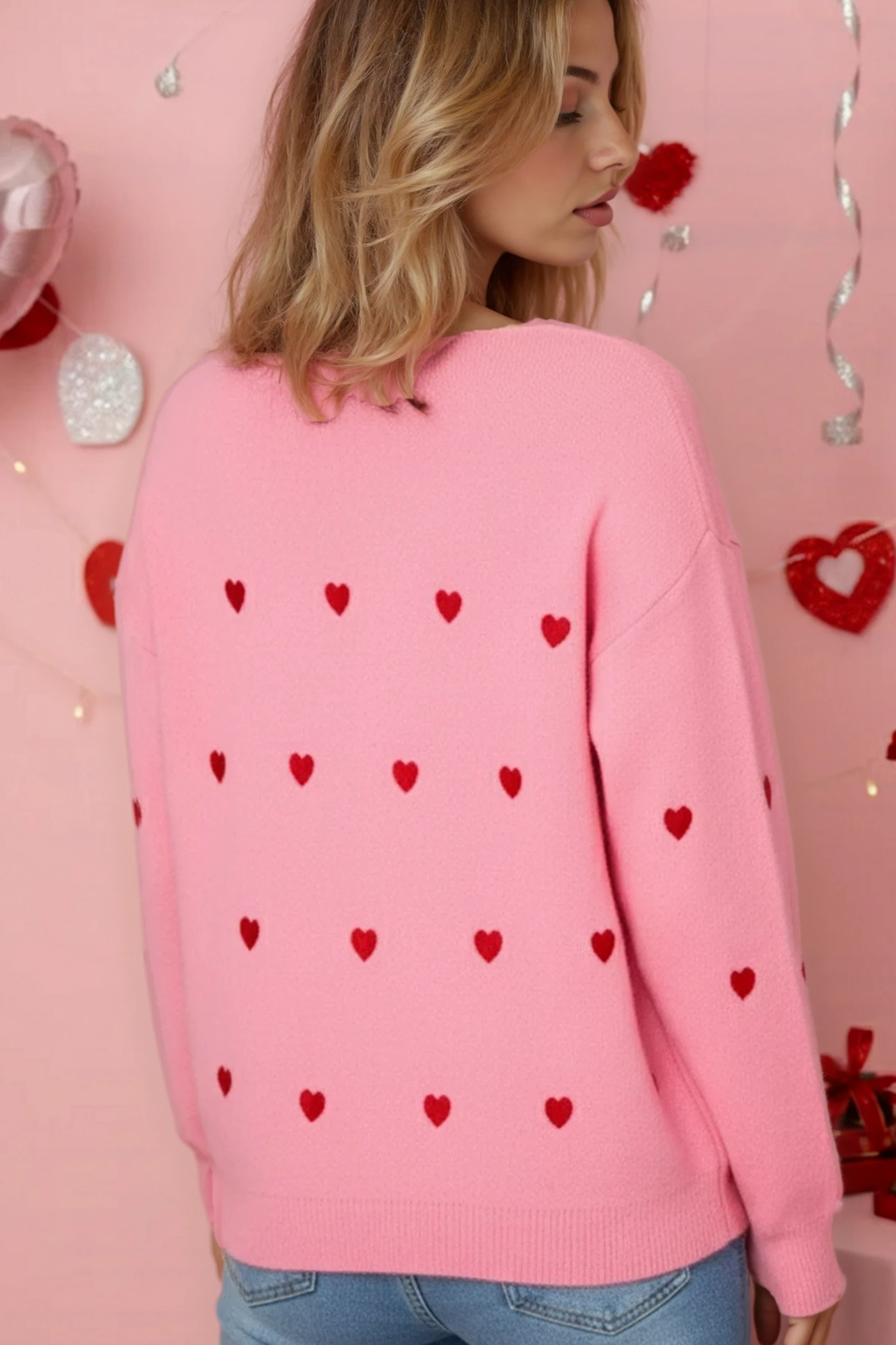 Heart sweater