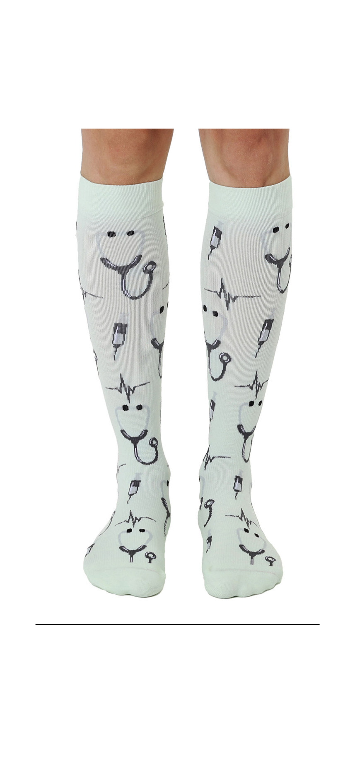 Nurse Compression Socks Stylish and Comfortable