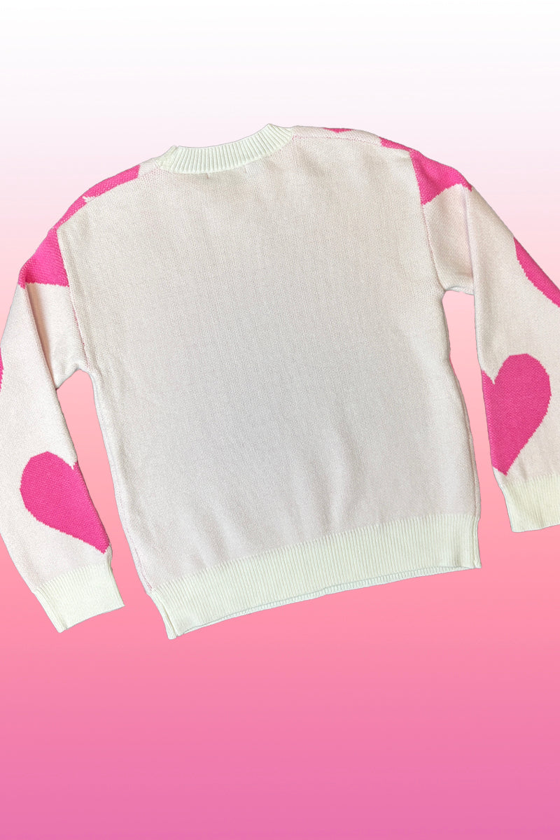 Heart Knit Sweater